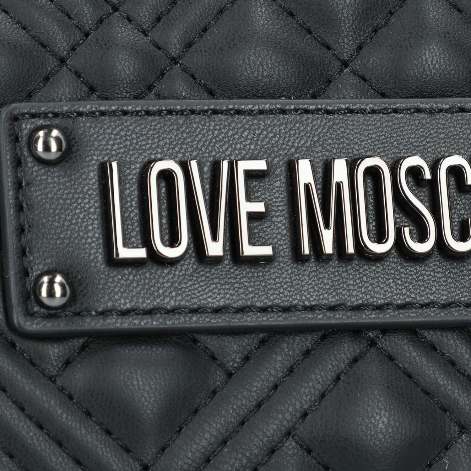 Love Moschino Quilted Shopper Tasche 36 cm black2 bei PREMIUM MALL